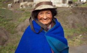 Femme des Andes